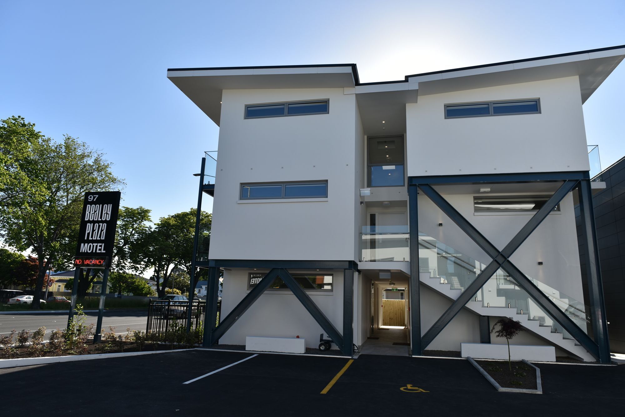 ビーリー プラザ モーテル クライストチャーチ エクステリア 写真 The Bowen Place Motel