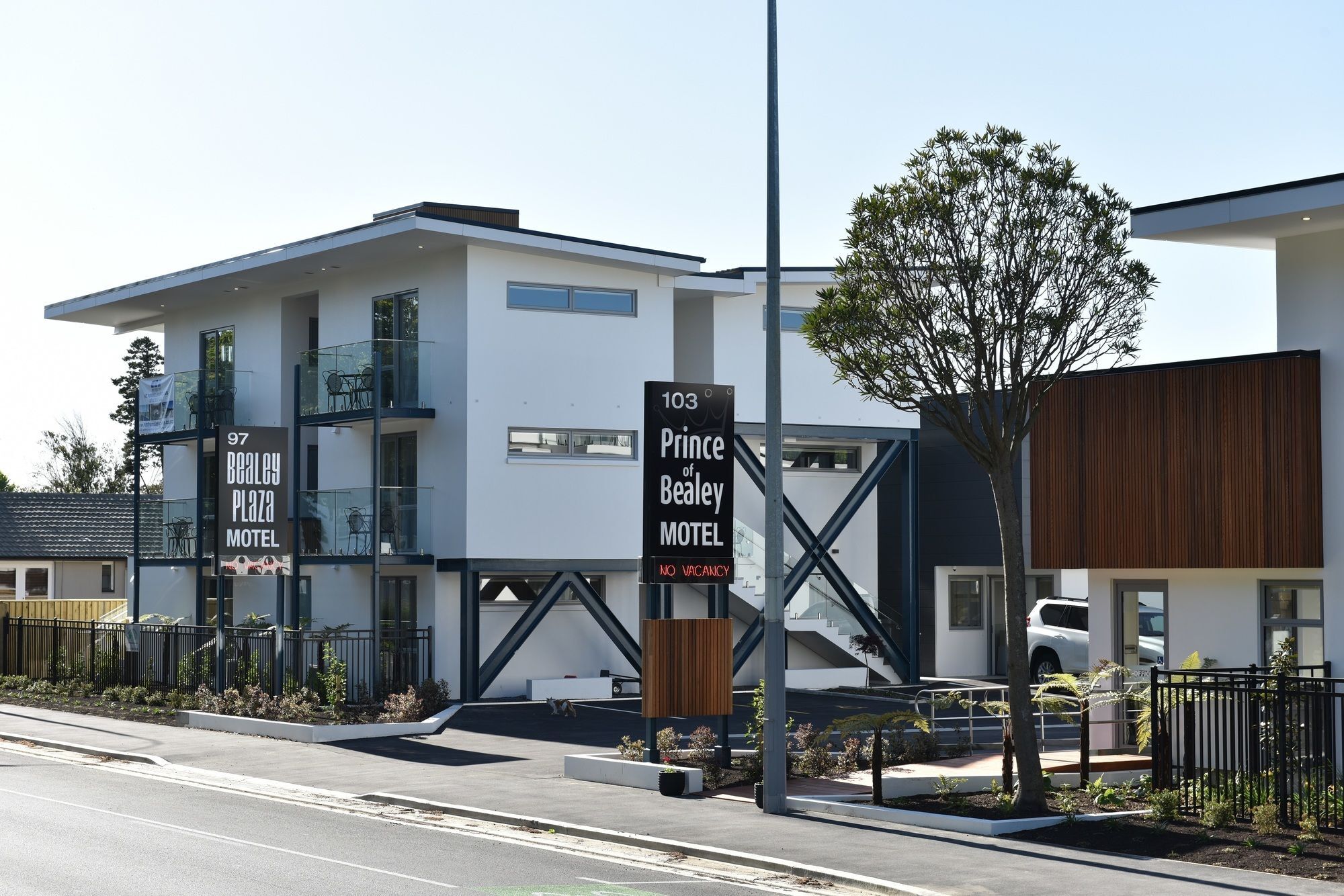 ビーリー プラザ モーテル クライストチャーチ エクステリア 写真 The Prince Bailey Motel, 2018